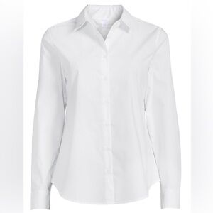 Time and Tru Women's Long Sleeve Button Down Shirt